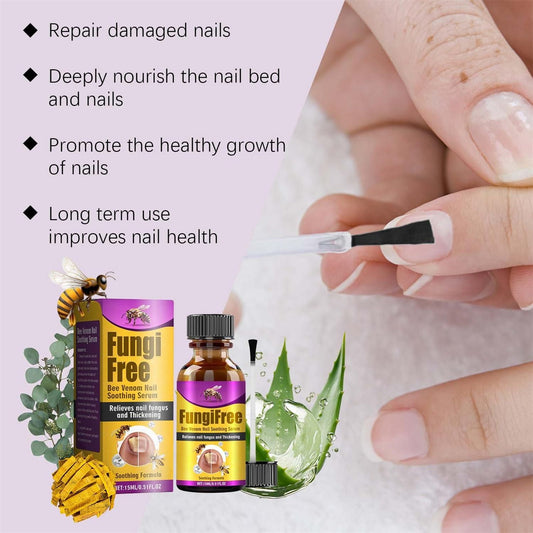 fungi free bee venom nail treatment solution serum
