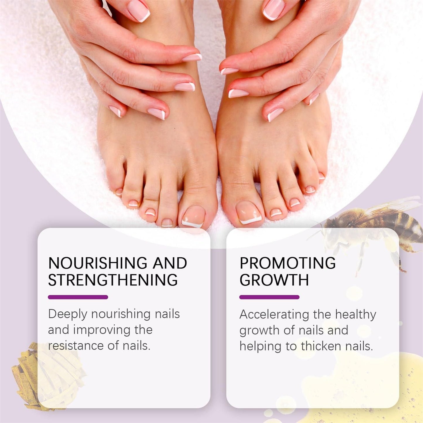 fungi free bee venom nail treatment solution serum
